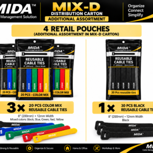 MIDA MIX-D – Promotional Distribution Carton – 20 Retail Pouches with 4 Bonus Pouches - Image 5