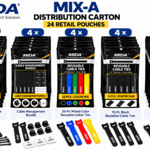 MIDA MIX-A – Distribution Carton – 24 Retail Pouches - Image 3